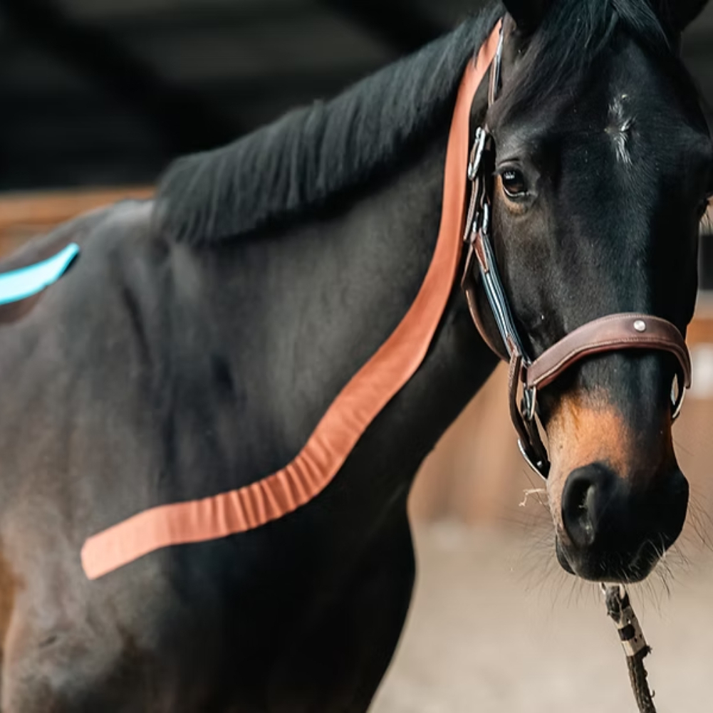 Bandă fixă ​​de kinesiologie pentru cal