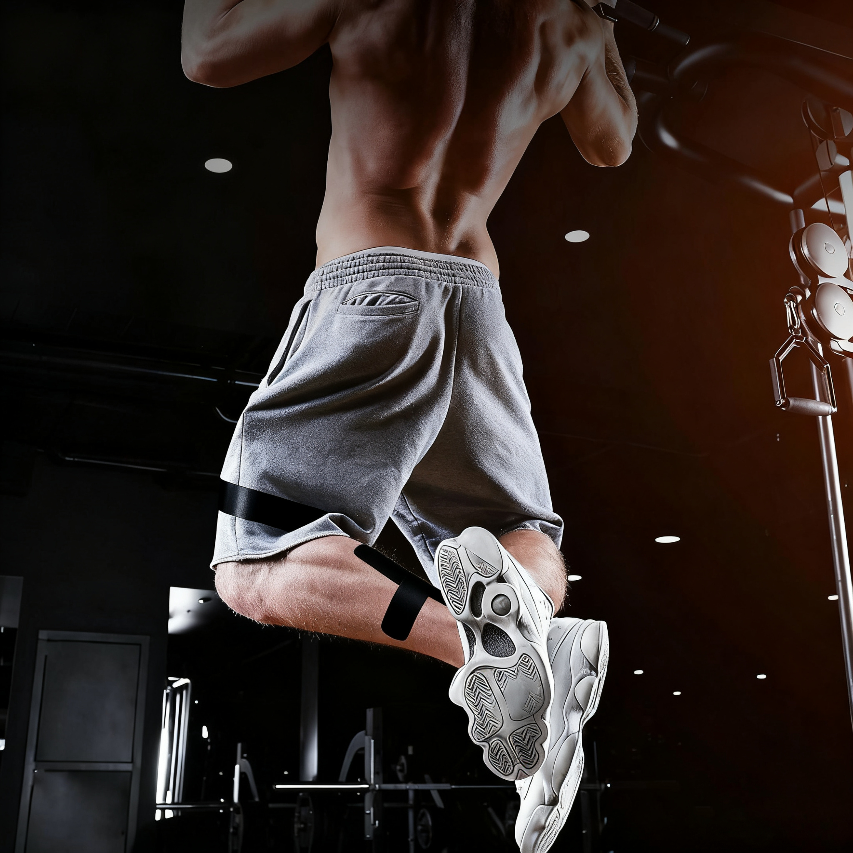 Plasture musculare cu bandă kinesiologică pretăiată pentru vițel