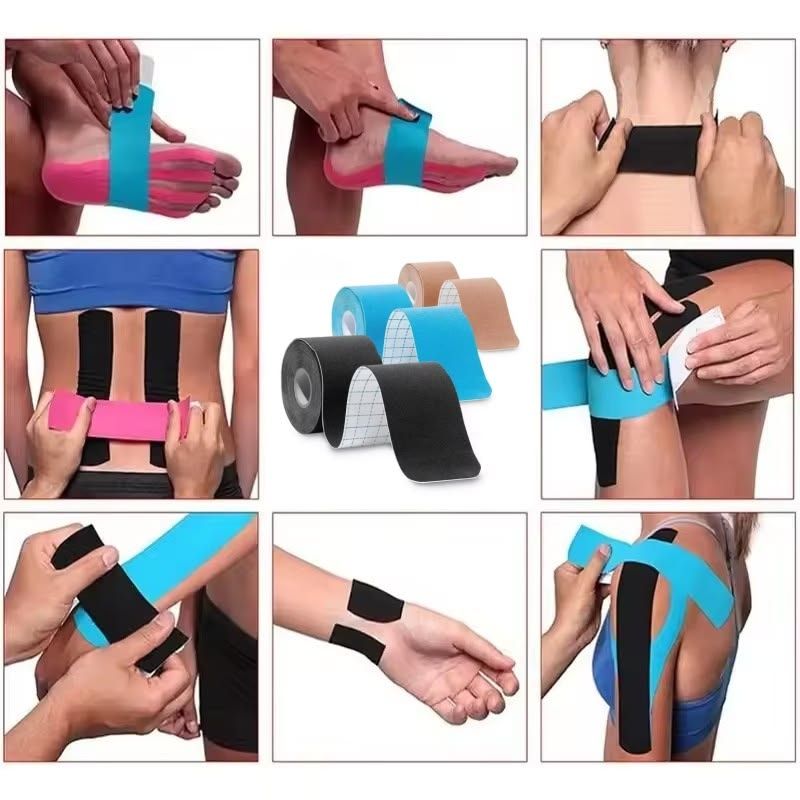 Rolă de bandă de kinesiologie – bandă sportivă impermeabilă pentru susținere musculară, confort articular și recuperare (2,5 cm până la 10 cm) Rolă de bandă de kinesiologie – bandă sportivă impermeabilă pentru susținere musculară, confort articular și recuperare (2,5 cm până la 10 cm)