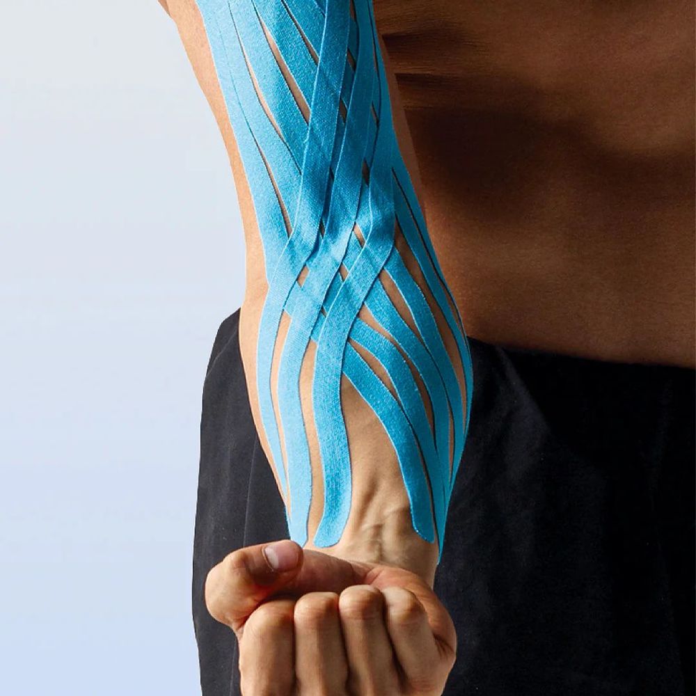 Rolă de bandă kinesiologică pentru sprijin muscular și stabilitate articulară | Bandă de sport din bumbac elastic, respirabil Rolă de bandă kinesiologică pentru sprijin muscular și stabilitate articulară | Bandă de sport din bumbac elastic, respirabil