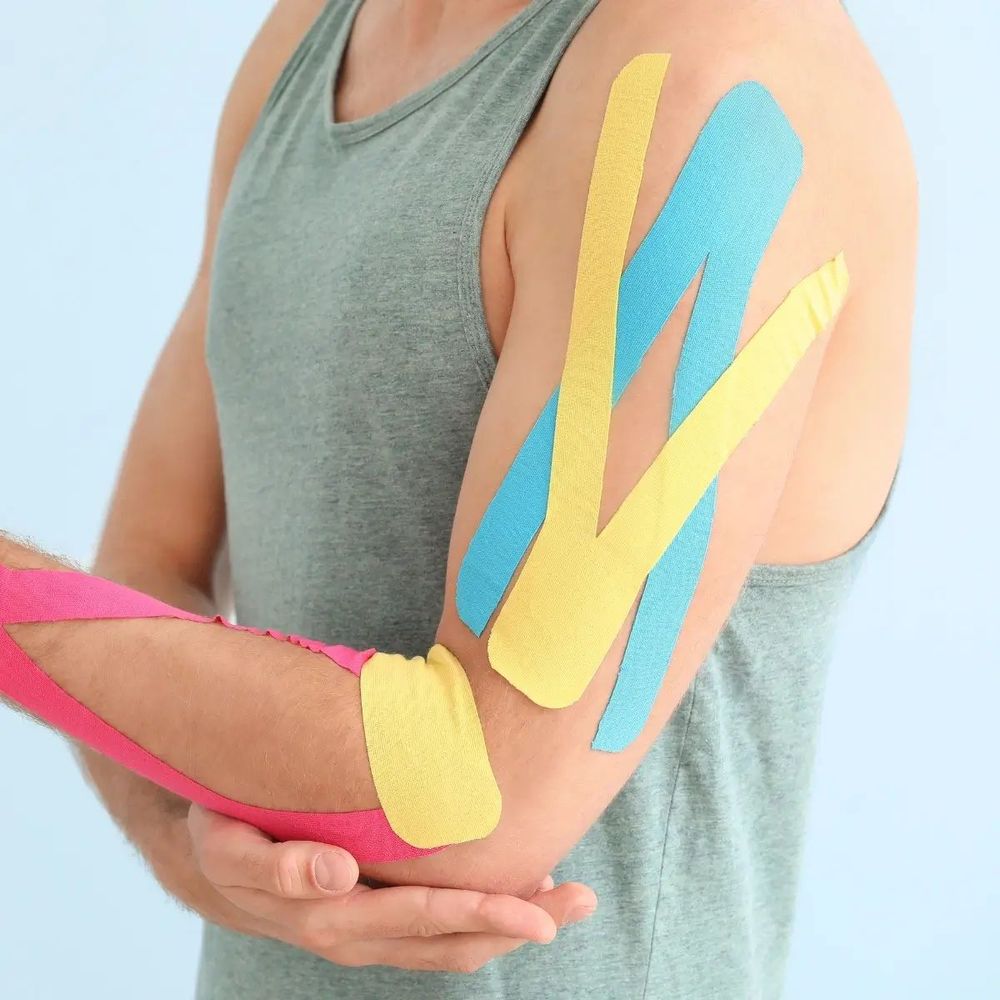 Rolă de bandă kinesiologică pentru sprijin muscular și stabilitate articulară | Bandă de sport din bumbac elastic, respirabil Rolă de bandă kinesiologică pentru sprijin muscular și stabilitate articulară | Bandă de sport din bumbac elastic, respirabil